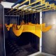 Modular curing oven for powder coating