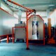 China morden design powder coating oven and booth 