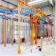 Power and free conveyor for painting line